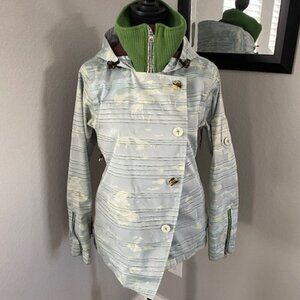 HOLDEN Ski Snowboard Winter Jacket Coat Light Blue Small